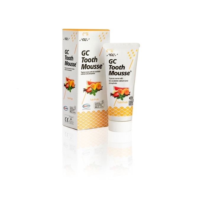 GC TOOTH MOUSSE HAMBAKREEM 10X40G TUUB TUTTI-FRUTTI 10001760