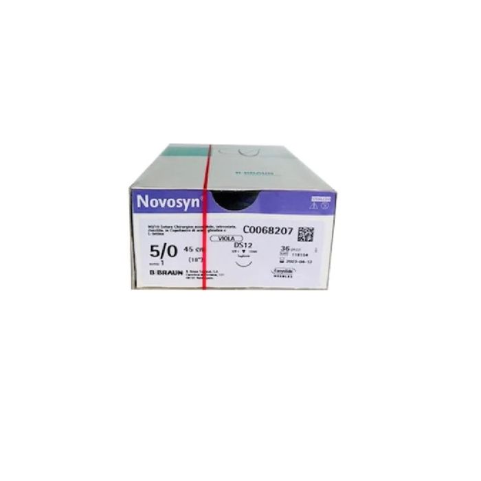 ÕMBLUSNIIT NOVOSYN VIOLET 5/0 DS16 45CM 36TK (resorbeeruv)