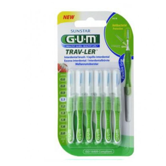 GUM TRAV-LER HAMBAVAHEHARI 1,1MM KOONUS 6TK.1414