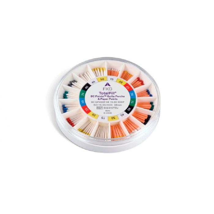 GUTTA-PERCHA POINTS FKG 2% No 50 120TK 08.600.02.050.RE