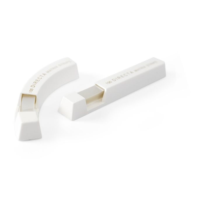 DIRECTA TRANSPARENT STRIPS CURVED 76X8MM 0.05MM 100TK 604091