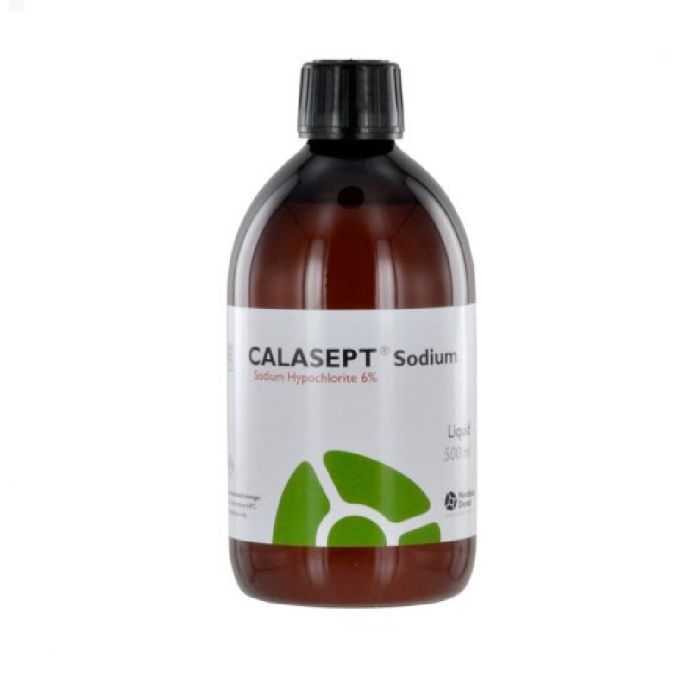 CALASEPT NaOCL 6%  500ML MCN6L KLÄGER VALGE+PUNANE KORK 5290600