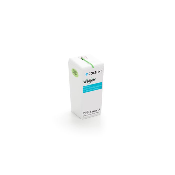 DENTAL DAM WEDJETS CORD NON-LATEX  EX-SMALL GREEN 2.1M H06524