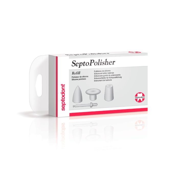 SEPTOPOLISHER segakompl: 8 poleerimisotsakut 3+3+2 +1mandrell 10376G