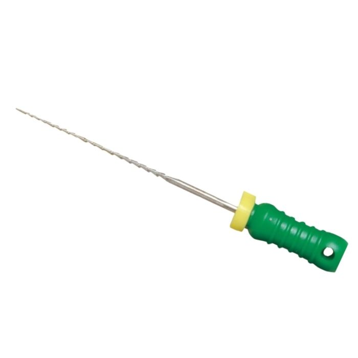 H-FILE 25MM NO.35 6TK (MANI) roheline