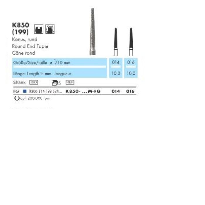 K850-016M-FG 1TK  Z-CUT