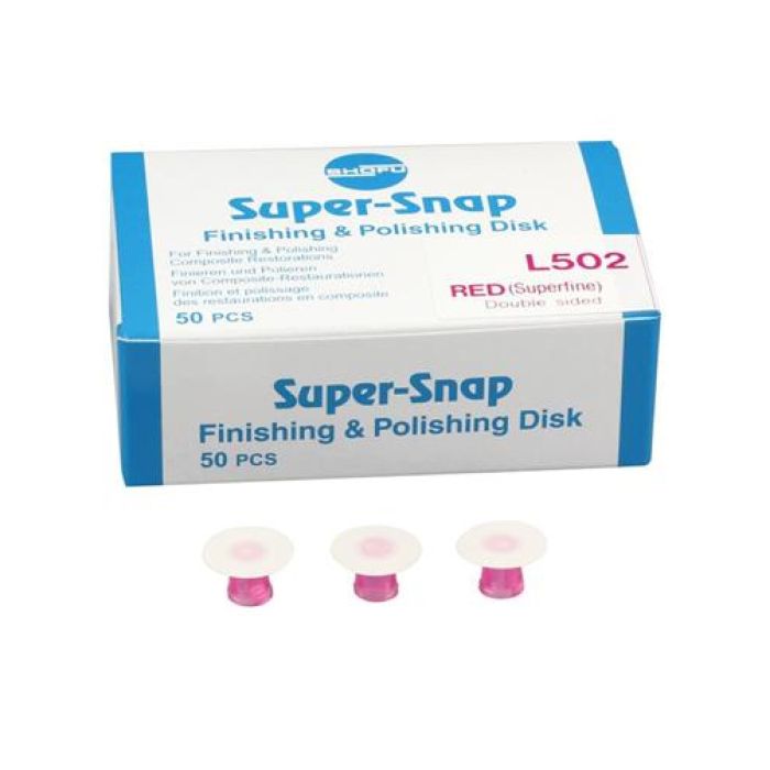 SUPER SNAP L502 PUNANE/SUPER-POLISHING/SUPER-FINE 50TK