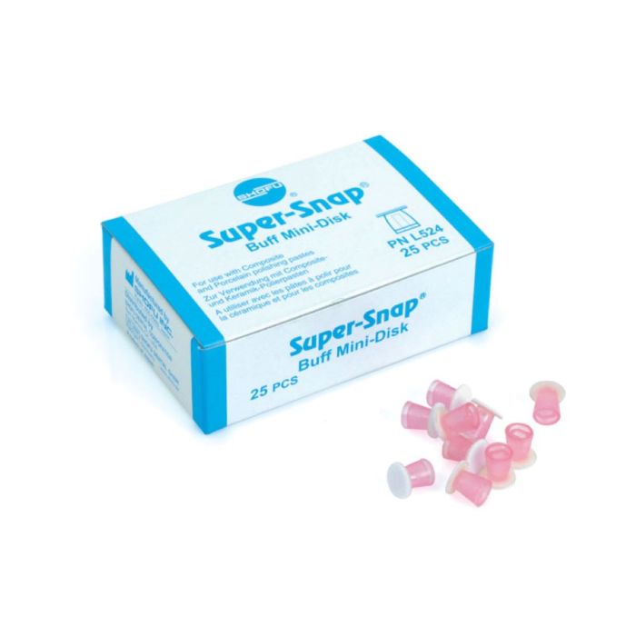 SUPER SNAP BUFF MINI DISK REFILL ROOSA 25TK L524