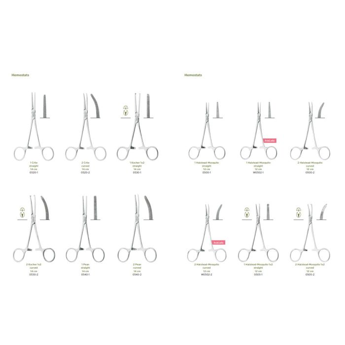 HAEMOSTATIC FORCEPS ASA  0540-2