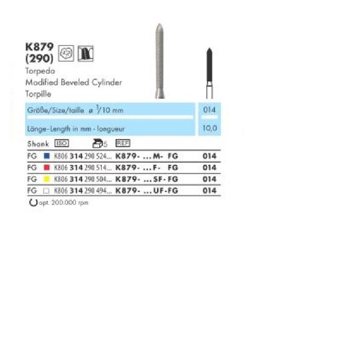K879-014SF-FG 1TK Z-CUT