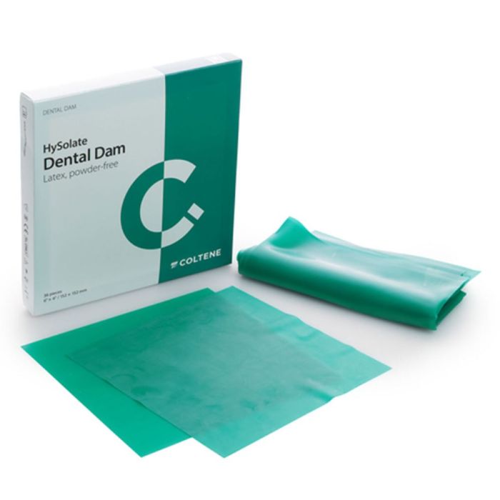 HYSOLATE DENTAL DAM LATEX GREEN EXTRA HEAVY 36TK 60034421