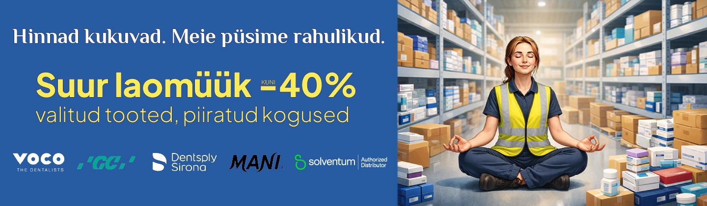 Suur laomüük Magnum Dentalis, paljud tooted kuni 40% soodsamad