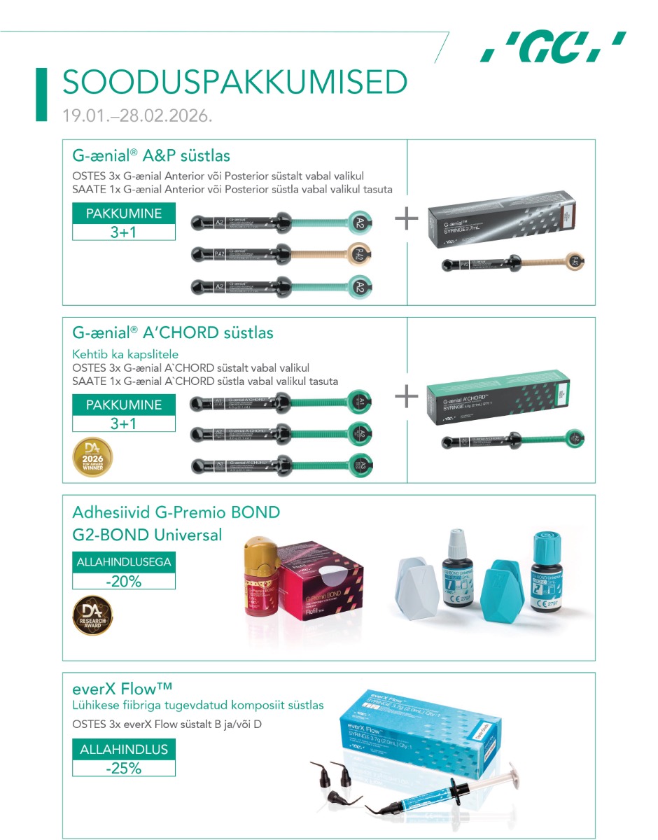 GC sooduspakkumised Magnum Dentalis jaanuar, veebruar