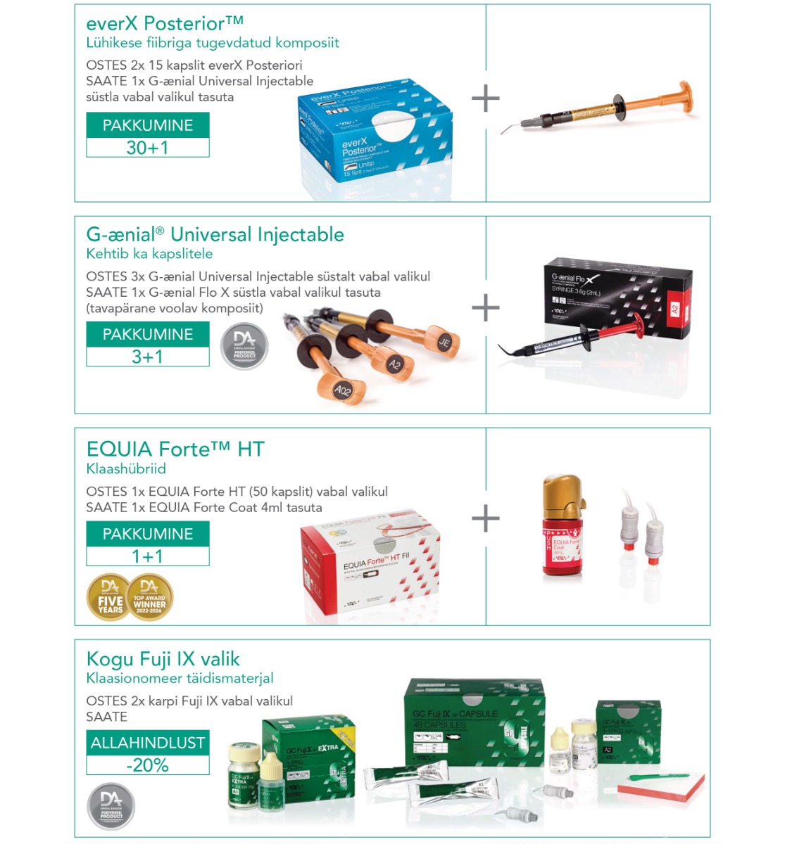GC sooduspakkumised Magnum Dentalis jaanuar, veebruar