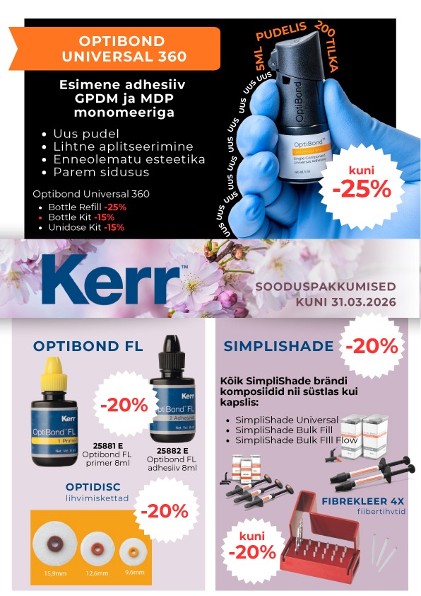 Kerr märtsi sooduspakkumine Magnum Dentalis
