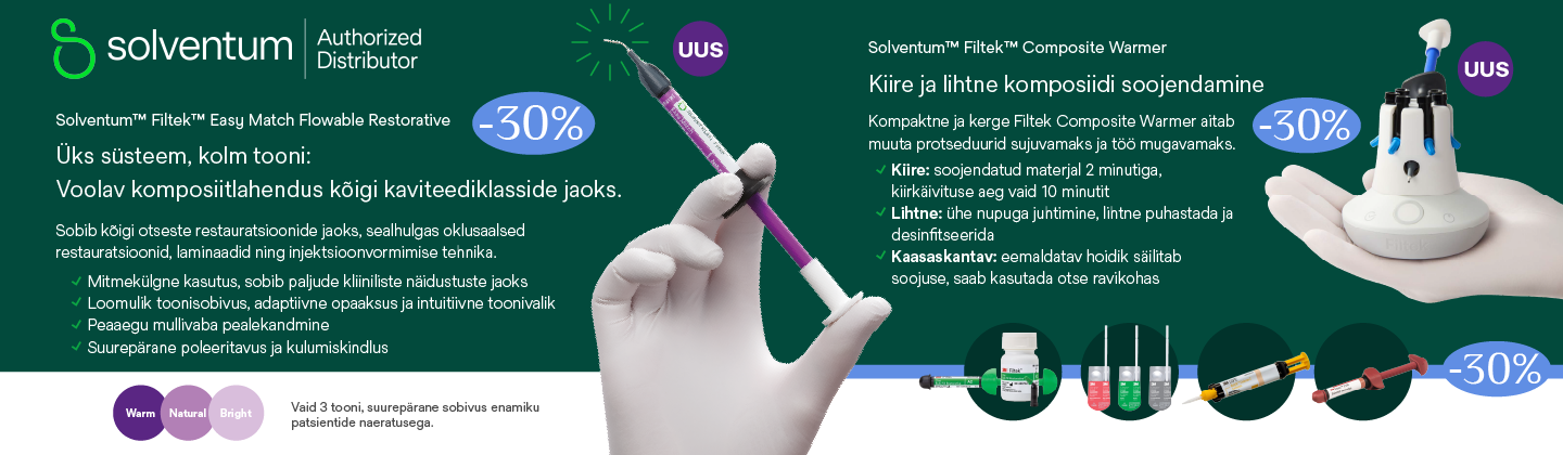 Solventumi tooted Magnum Dentalis aprilli lõpuni -30% soodsamad